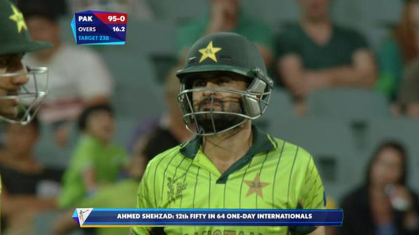 Pakistan opener Ahmed Shehzad