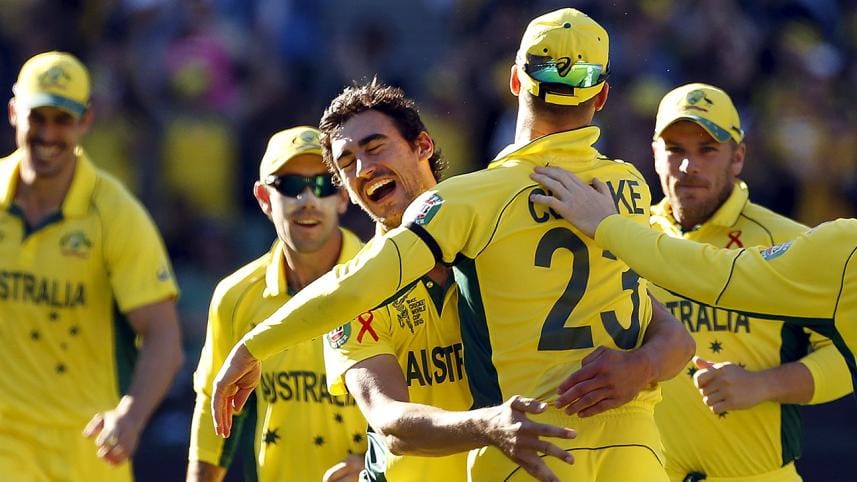 Starc on a roll!