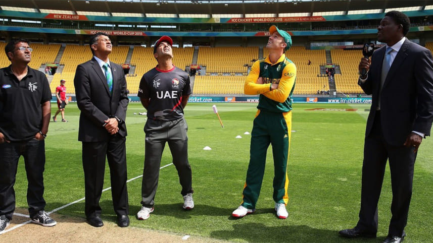 UAE captain Mohammad Tauqir