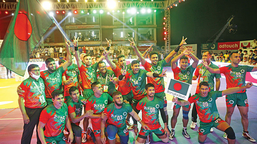 Bangladesh Lift Bangabandhu Cup Kabaddi Title | The Daily Star