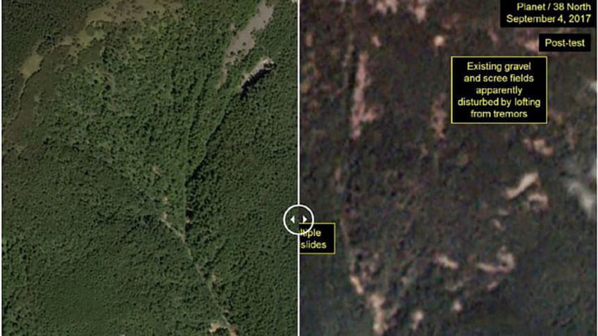 NKorea nuclear test site NKorea nuclear test site