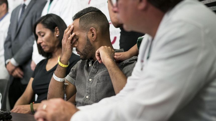 Angel Colon, a survivor of the Pulse nightclub attack