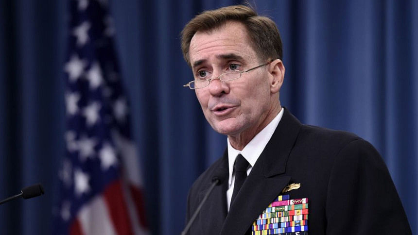 US State Department Spokesman John Kirby. Photo: AP