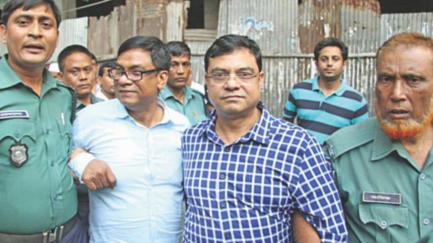 Two owners of Apan Jewellers Two owners of Apan Jewellers