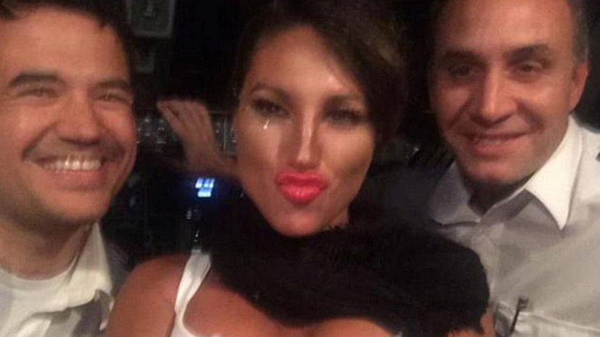 Pilots fired for letting 'Playboy' playmate fly plane