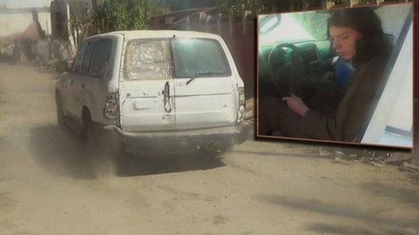 Australian teen in suicide bomb van An image published by Twitter accounts connected to IS purports to show Jake Bilardi in a suicide bomb van. Photo taken from BBC