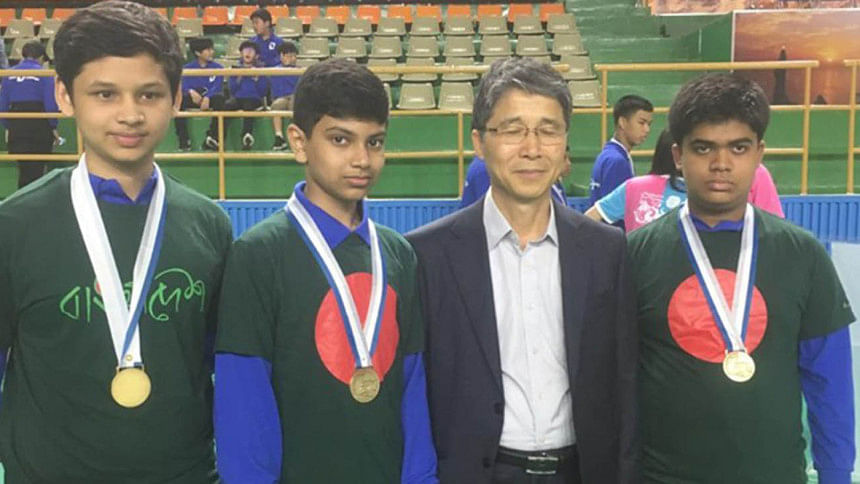Bangladeshi student wins gold medal Bangladeshi student wins gold medal