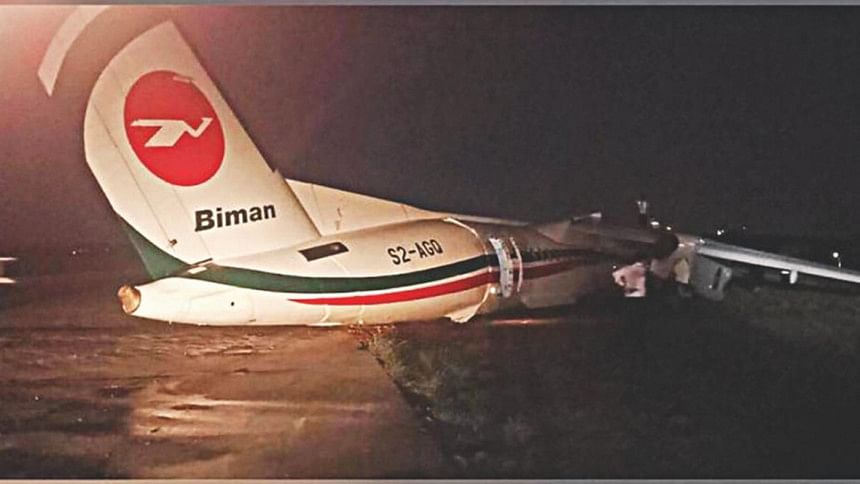 Biman Bangladesh Airlines Plane Crash landing in Yangon Biman Bangladesh Airlines Plane Crash landing in Yangon