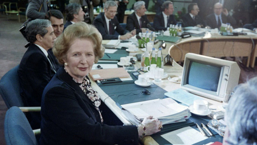 Margaret Thatcher Margaret Thatcher, EEC membership, Britain, Europe,