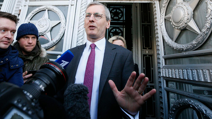 British Ambassador to Russia Laurie Bristow British Ambassador to Russia Laurie Bristow