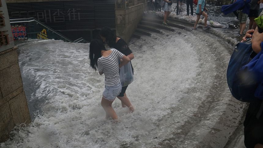 China flood China, flood, evacuation, disaster, Tianjin,
