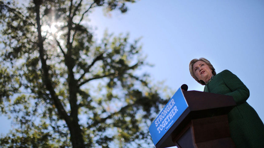 Democratic presidential candidate Hillary Clinton Democratic presidential candidate Hillary Clinton, US election 2016
