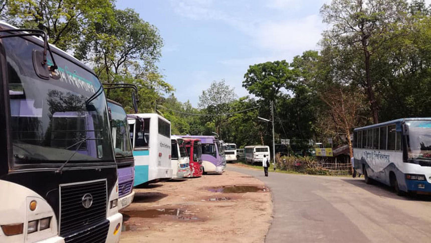 shuttle train service halted shuttle train service halted