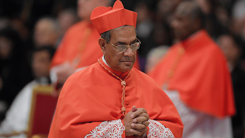 The first cardinal of Bangladesh, Patrick D'Rozario The first cardinal of Bangladesh, Patrick D'Rozario