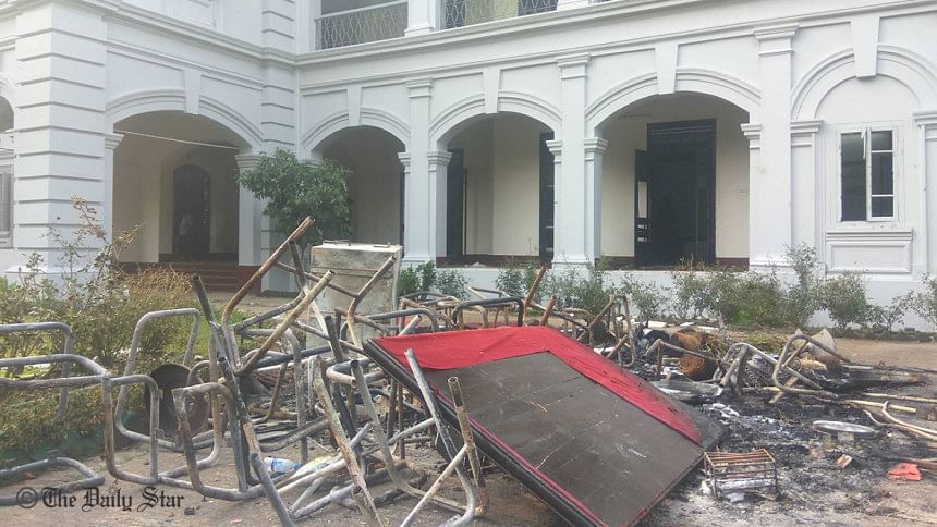 Dhaka University VC residence attack Dhaka University VC residence attack