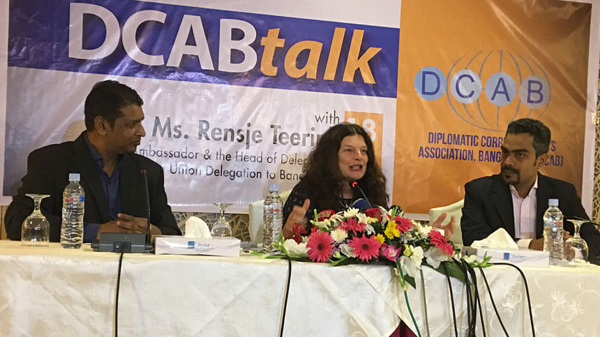 EU Ambassador and head of delegation to Bangladesh Rensje Teerink EU Ambassador and head of delegation to Bangladesh Rensje Teerink