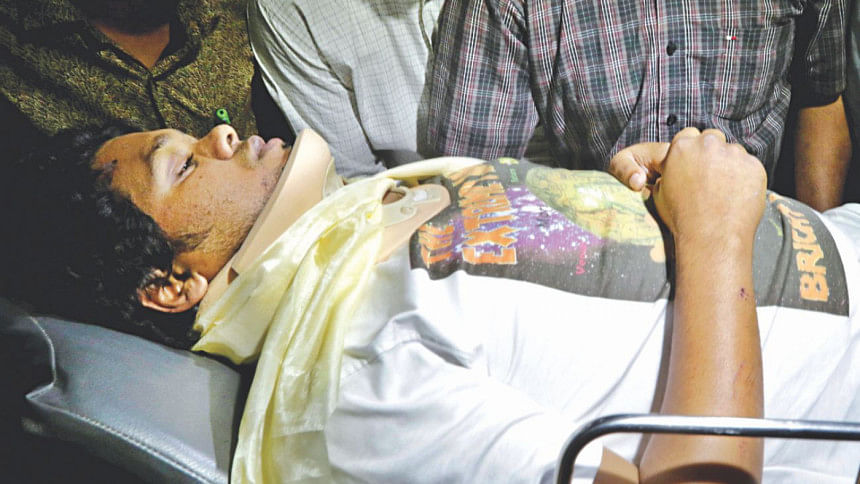 US-Bangla Plane Crash survivors US-Bangla Plane Crash survivors