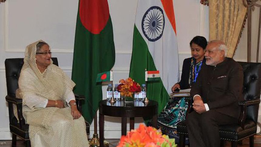 Modi, Hasina discuss bilateral issues in NY