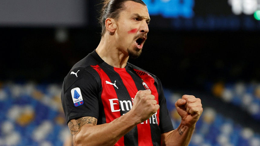 Ibrahimovic Brace Ends Decade Long Wait For Ac Milan Win At Napoli