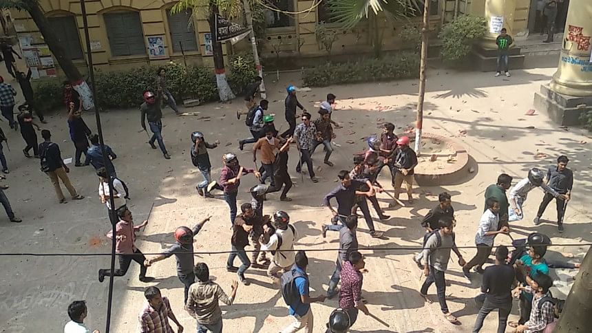 Jagannath University BCL unit suspended over factional clashes Jagannath University BCL unit suspended over factional clashes