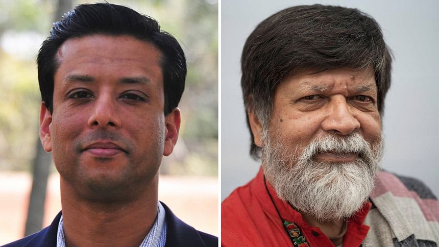 Sajeeb Wazed Joy and Shahidul Alam Sajeeb Wazed Joy and Shahidul Alam
