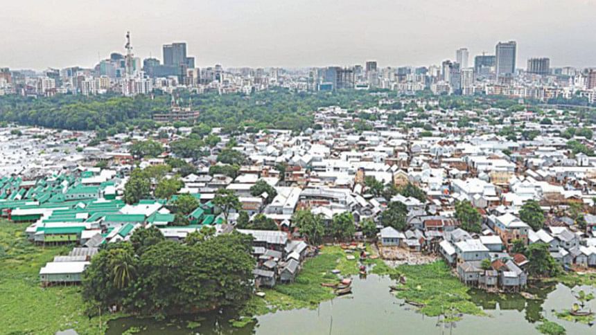 Over 6 lakh slum dwellers in Dhaka Over 6 lakh slum dwellers in Dhaka