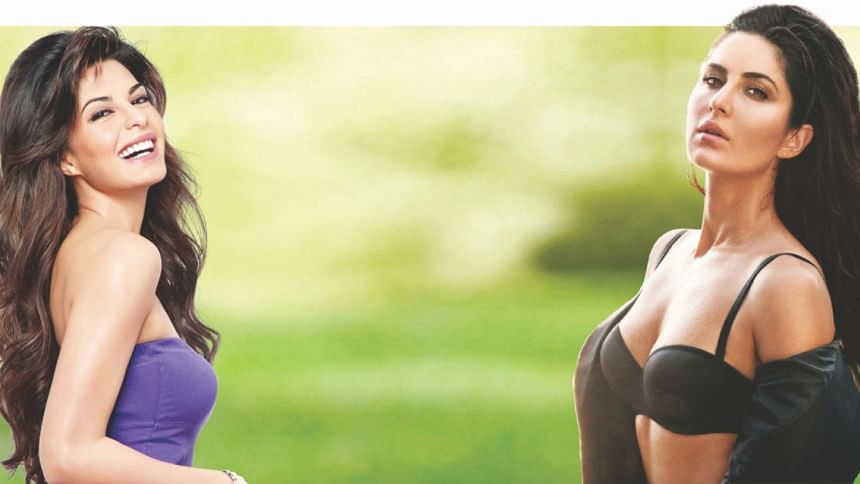Jacqueline Fernandez and Katrina Kaif Jacqueline Fernandez and Katrina Kaif