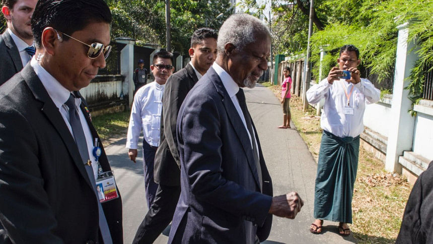 Former UN secretary general Kofi Annan