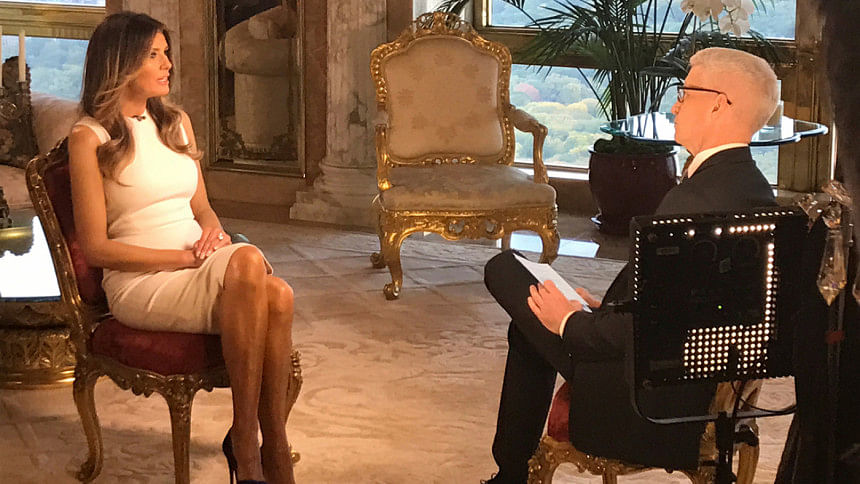 Melania Trumpdismisses sexual harassment allegations against husband Donald Trump Melania Trump,dismisses,sexual harassment allegations,Donald Trump,boy talk,sexual assault charges