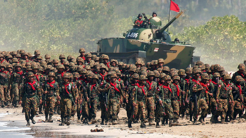 Myanmar military Myanmar military