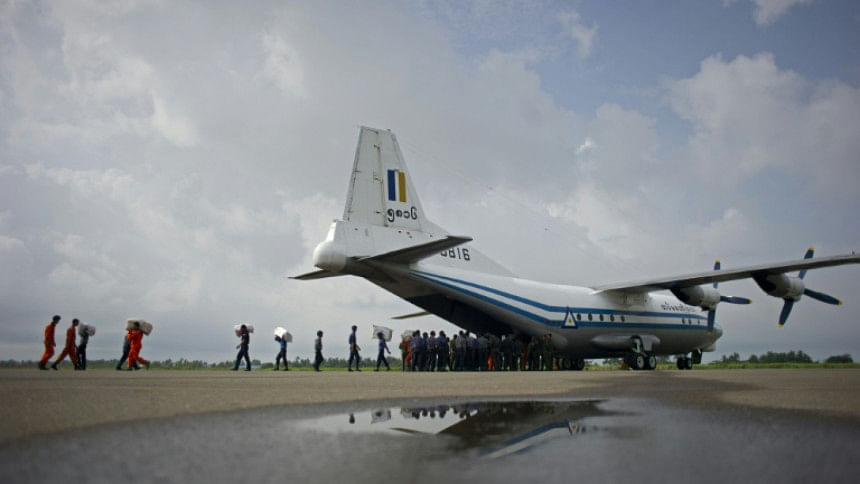 Myanmar plane crash, Myanmar plane crash,