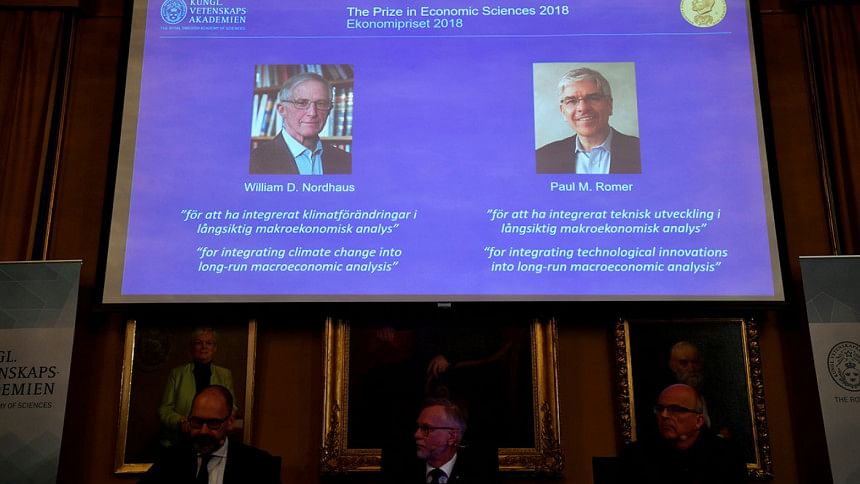 2018 Nobel Prize for Economics 2018 Nobel Prize for Economics