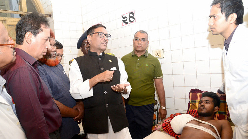 Minister Obaidul Quader Minister Obaidul Quader