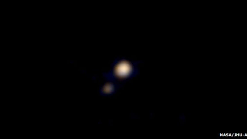 Coloured Pluto comes into view | The Daily Star