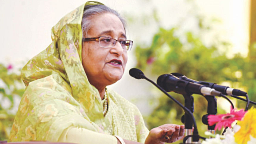 PM declares 12 districts, 123 upazilas free of homeless people