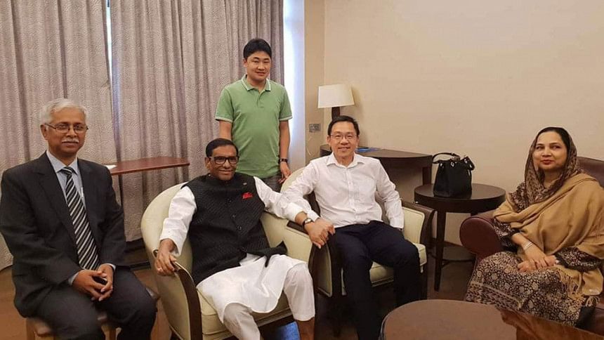 Quader out of hospital in S'pore Quader out of hospital in S'pore