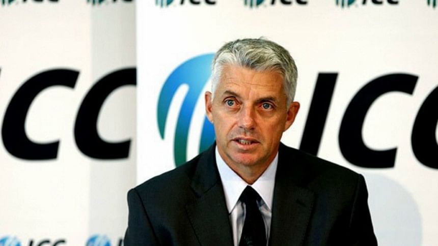 ICC CEO Dave Richardson ICC CEO Dave Richardson