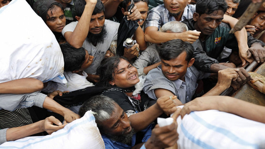 Rohingya refugees Rohingya refugees