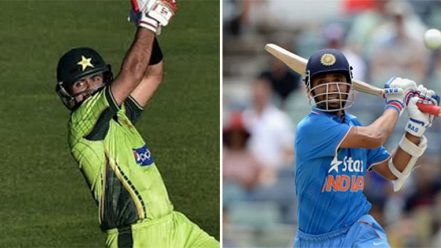 Rohit Sharma and Ahmed Shehzad
