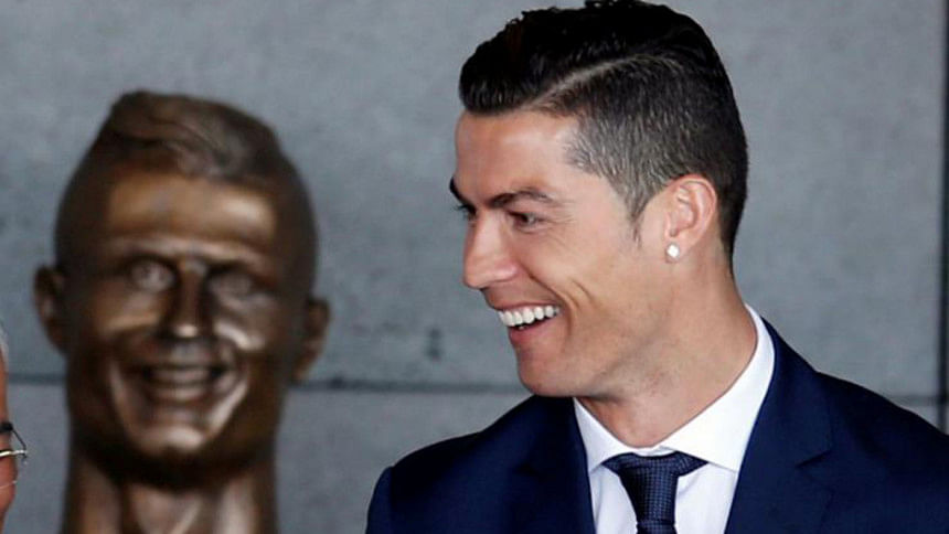 hideous Cristiano Ronaldo statue hideous Cristiano Ronaldo statue