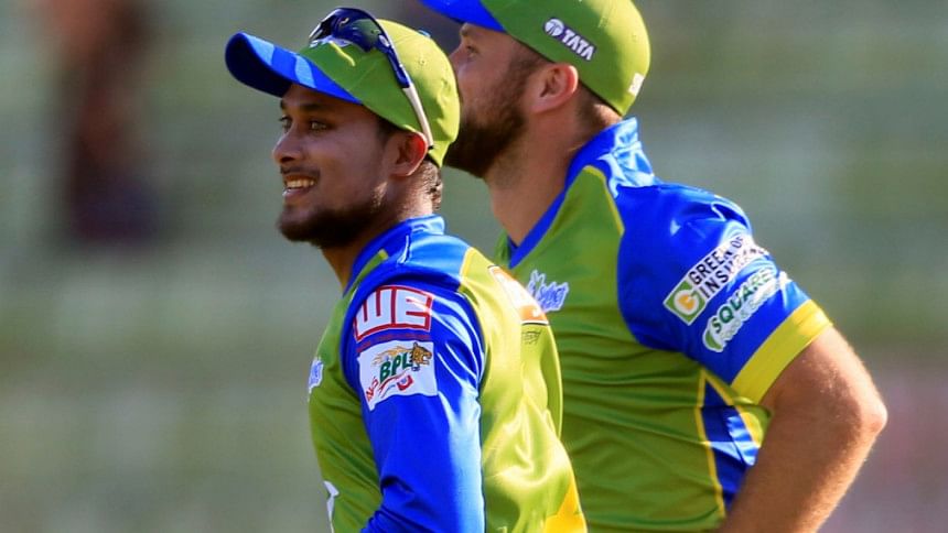 Sabbir Rahman BPL fined over umpire abuse Sabbir Rahman BPL fined over umpire abuse