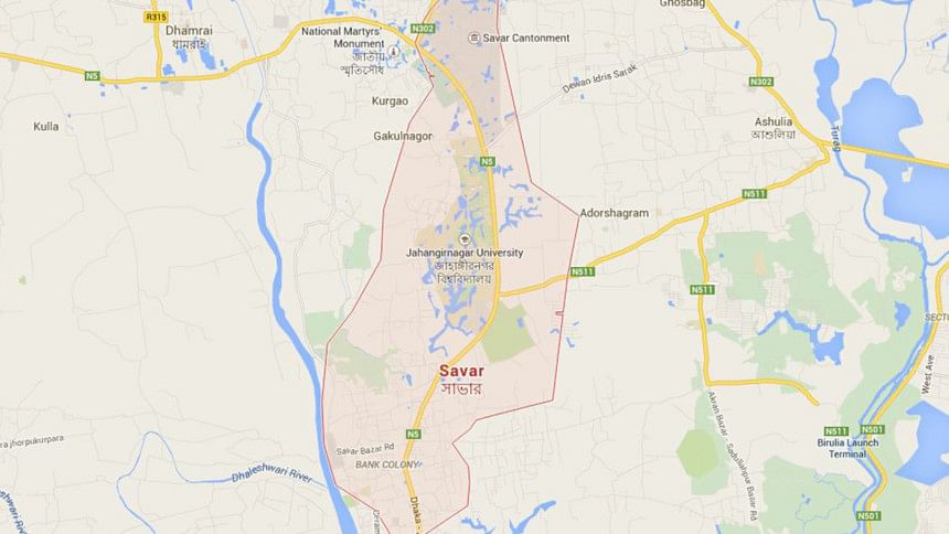 savar map