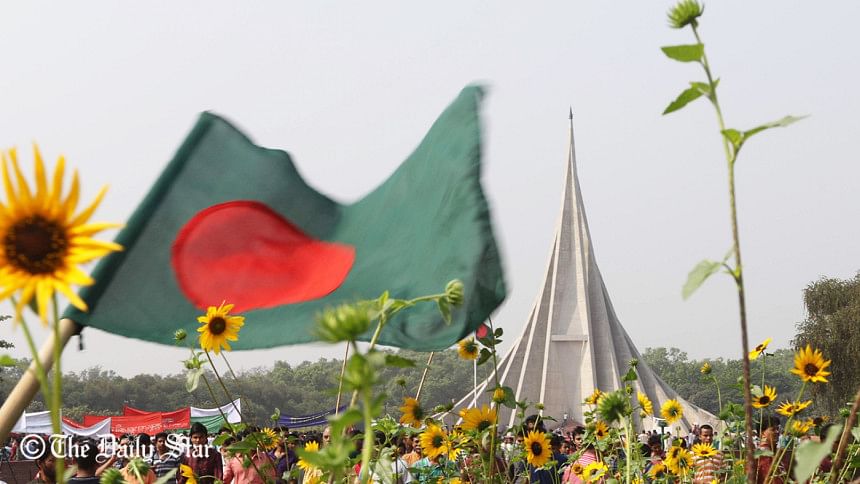 Nation celebrating its independence