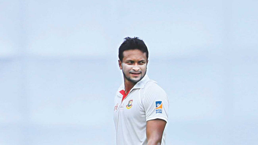 Bangladesh Test captain Shakib Al Hasan Bangladesh Test captain Shakib Al Hasan