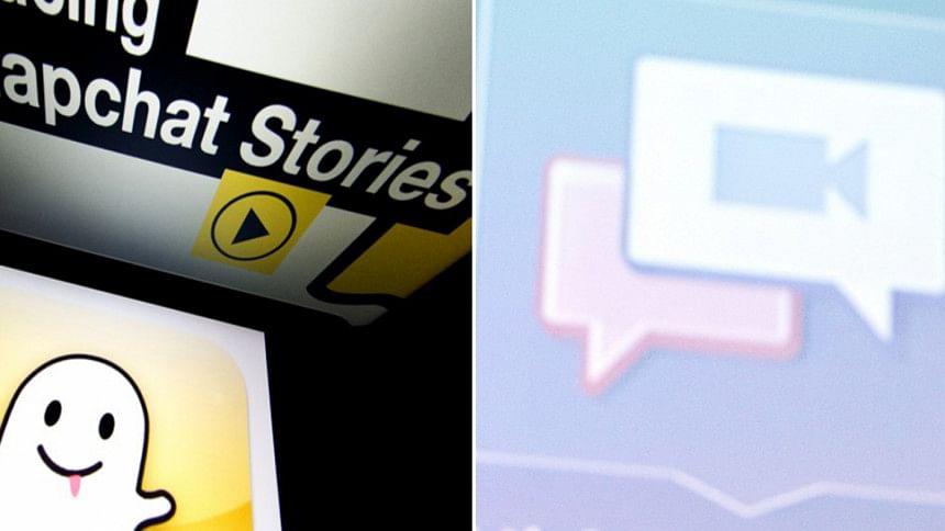 Snapchat, Facebook