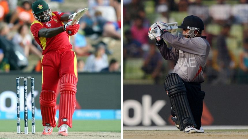 Hamilton Masakadza and Khurram Khan Hamilton Masakadza and Khurram Khan