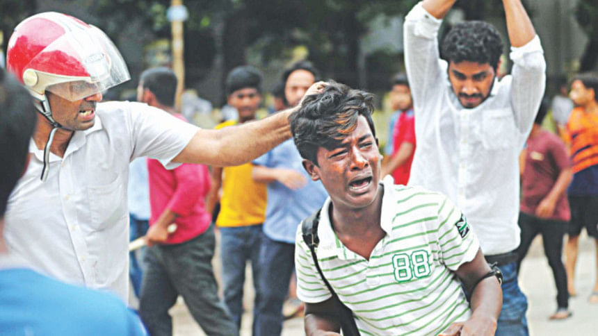 Protest for Safe Roads: Police attack on students in Dhaka's Mirpur