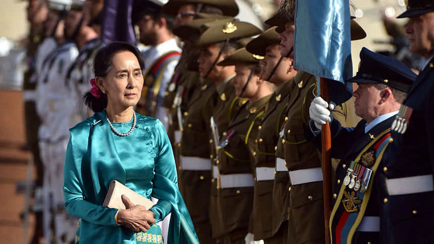 Myanmar's State Counsellor Aung San Suu Kyi Myanmar's State Counsellor Aung San Suu Kyi