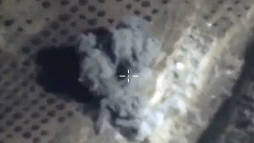 Syria strikes 'kill 40 IS militants'