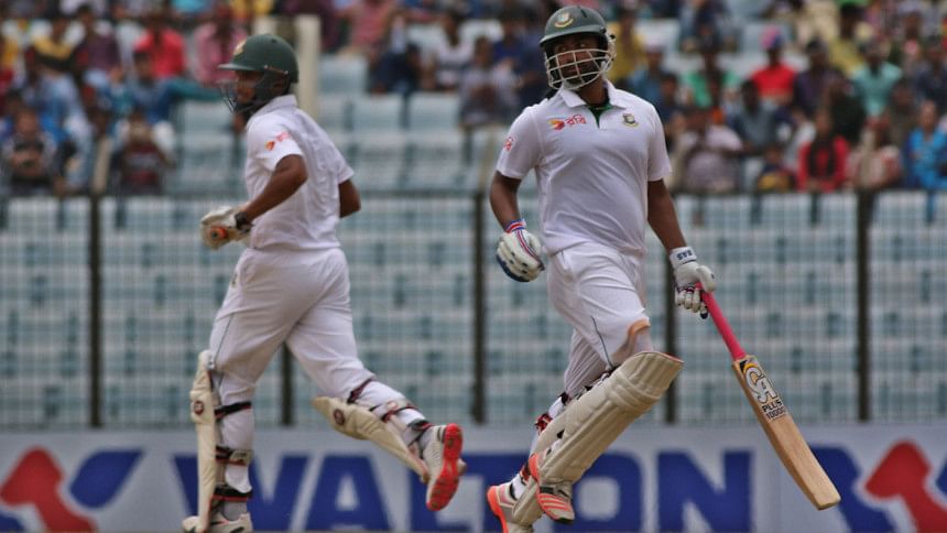 Tamim Iqbal and Mahmudullah